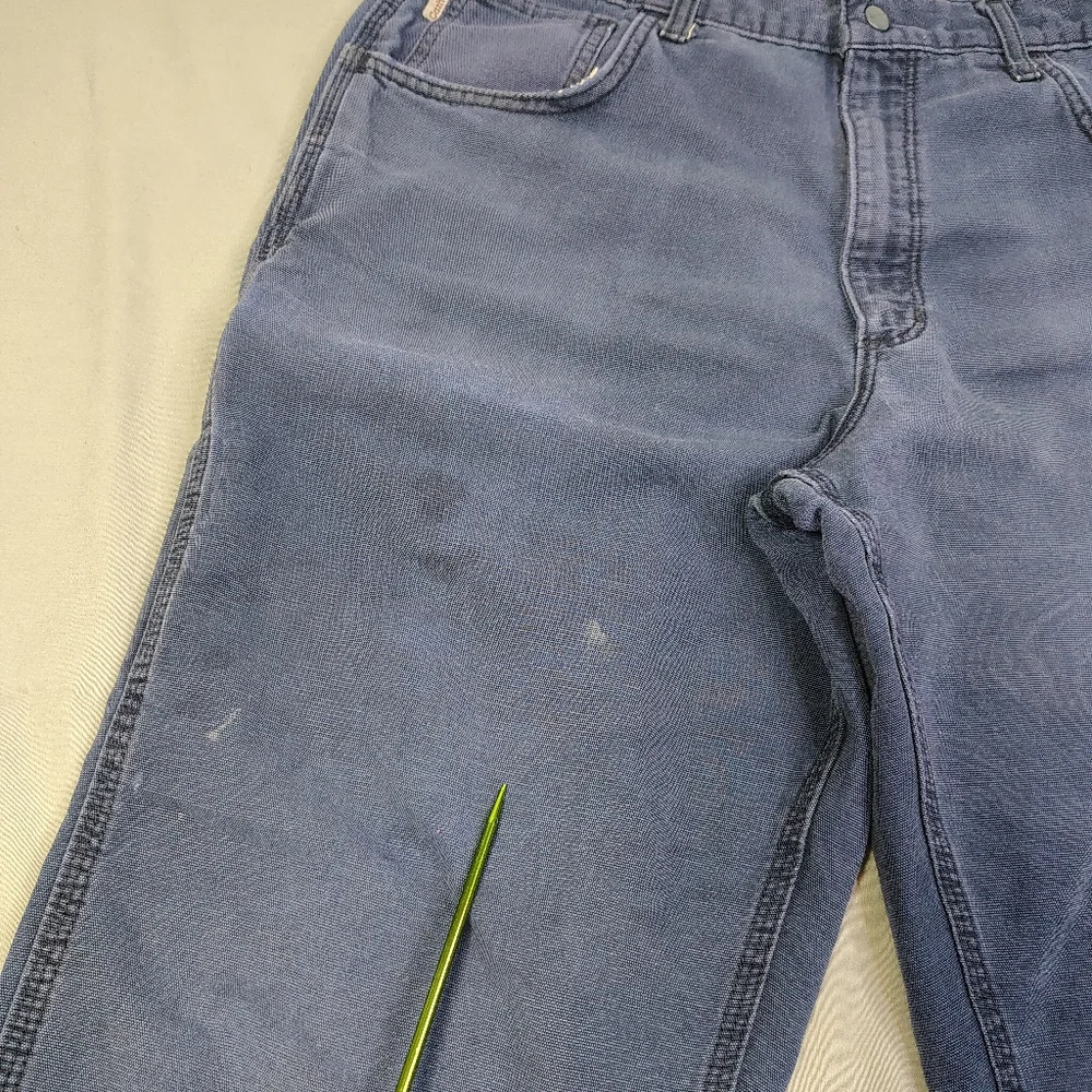 Carhartt FR Pants Mens Size 36x31 Blue Loose Straight‎